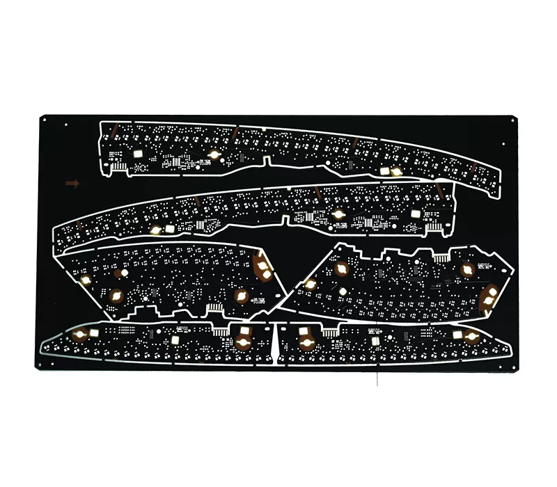 PCB con respaldo de aluminio