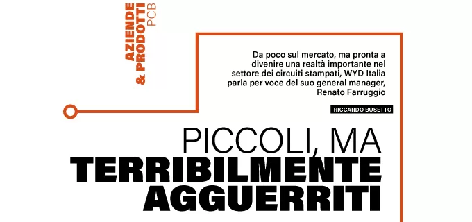 Una empresa italiana WYD ha entrado recientemente en el mercado, y su director general Renato Farruggio habló personalmente.