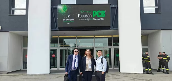 WYD SRL brilla en Focus on PCB 2025 en Vicenza